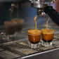 Blonde Espresso Light Roast Coffee being brewed from Coffee Machine